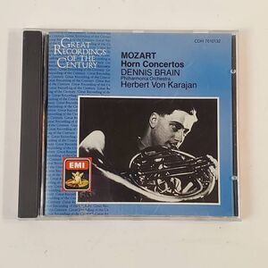 [6 for $20] MOZART - Horn Concertos, DENNIS BRAIN, Philharmonia Orchestra